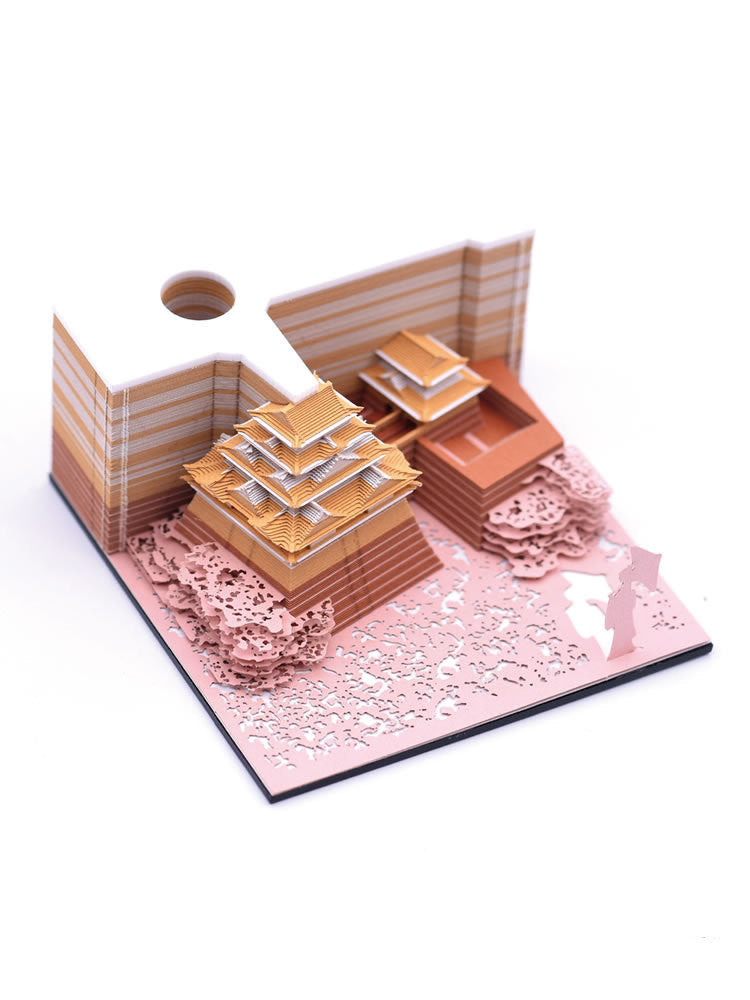 Castle Sculpture 3D Calendar