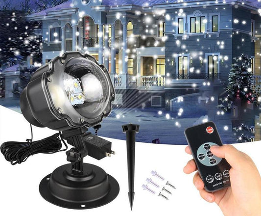 LED Snow Projector