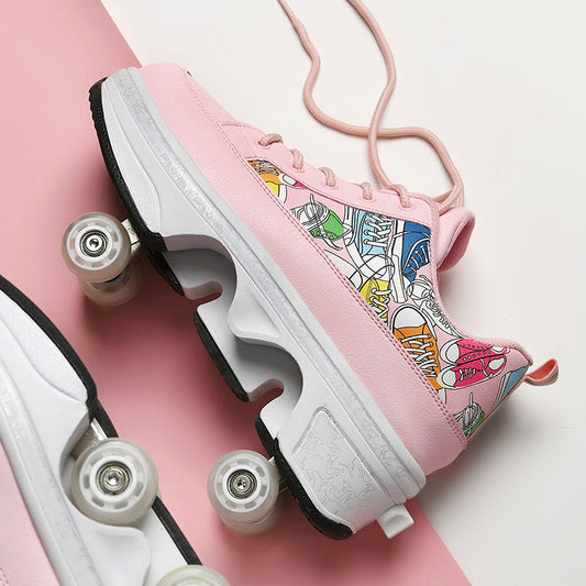 Transformable Skating Shoes