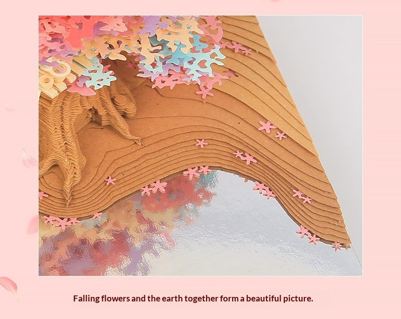 3D Tree House Calendar Pad 2026