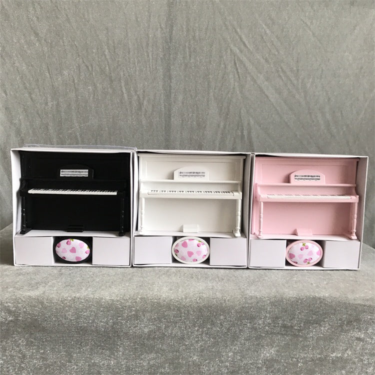 Mini Piano and Stool Model